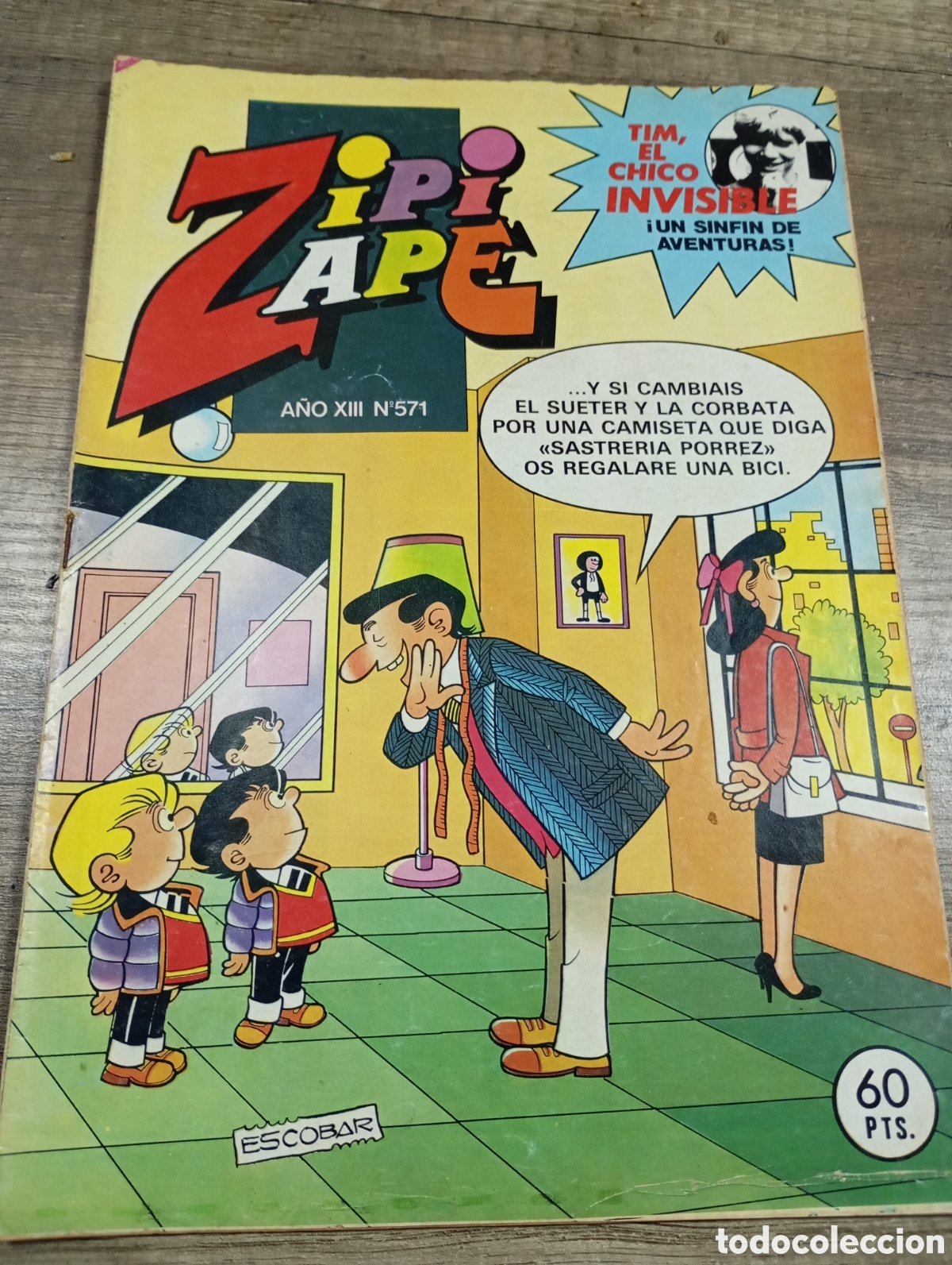 Tebeos: Comics Zipi Zape n.571 - Foto 1