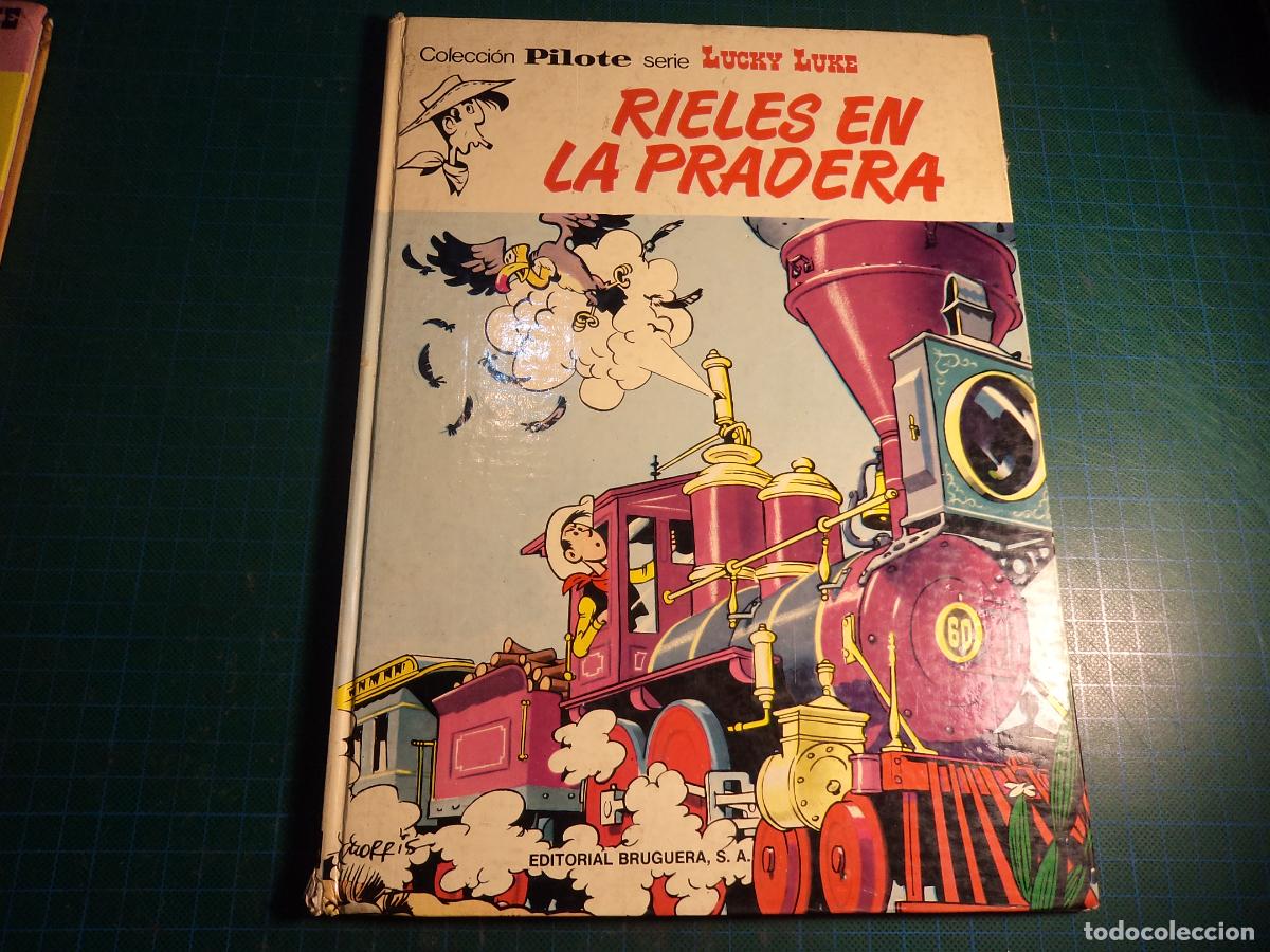 Tebeos: Lucky Luke. Rieles en la pradera. Bruguera. (Ref. 18-B) - Foto 1