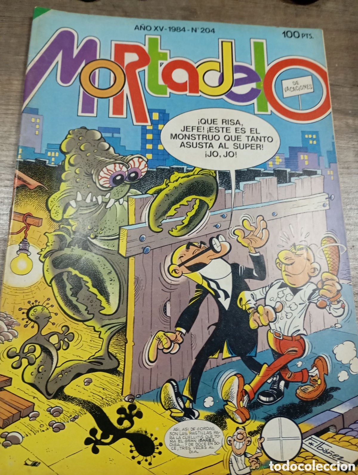 Tebeos: Comics Mortadelo n.204. Ano 1984 - Foto 1