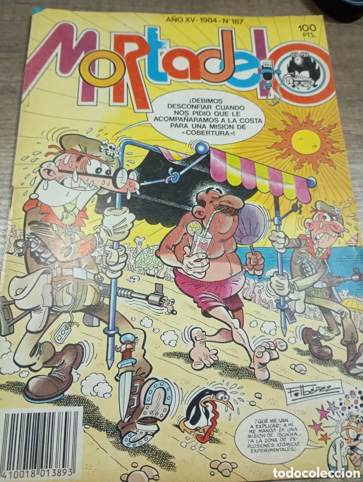 Tebeos: Comics Mortadelo n .187. Ano 1984 - Foto 1