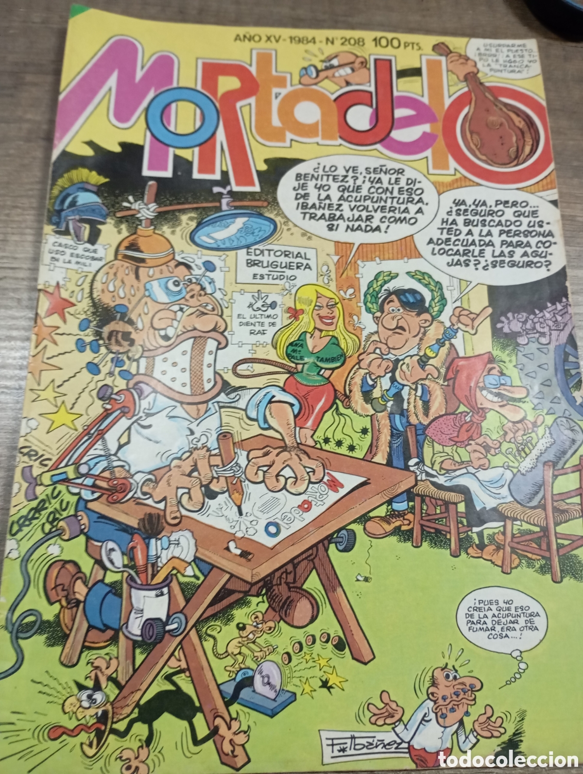 Tebeos: Comics Mortadelo n .208. Ano 1984 - Foto 1