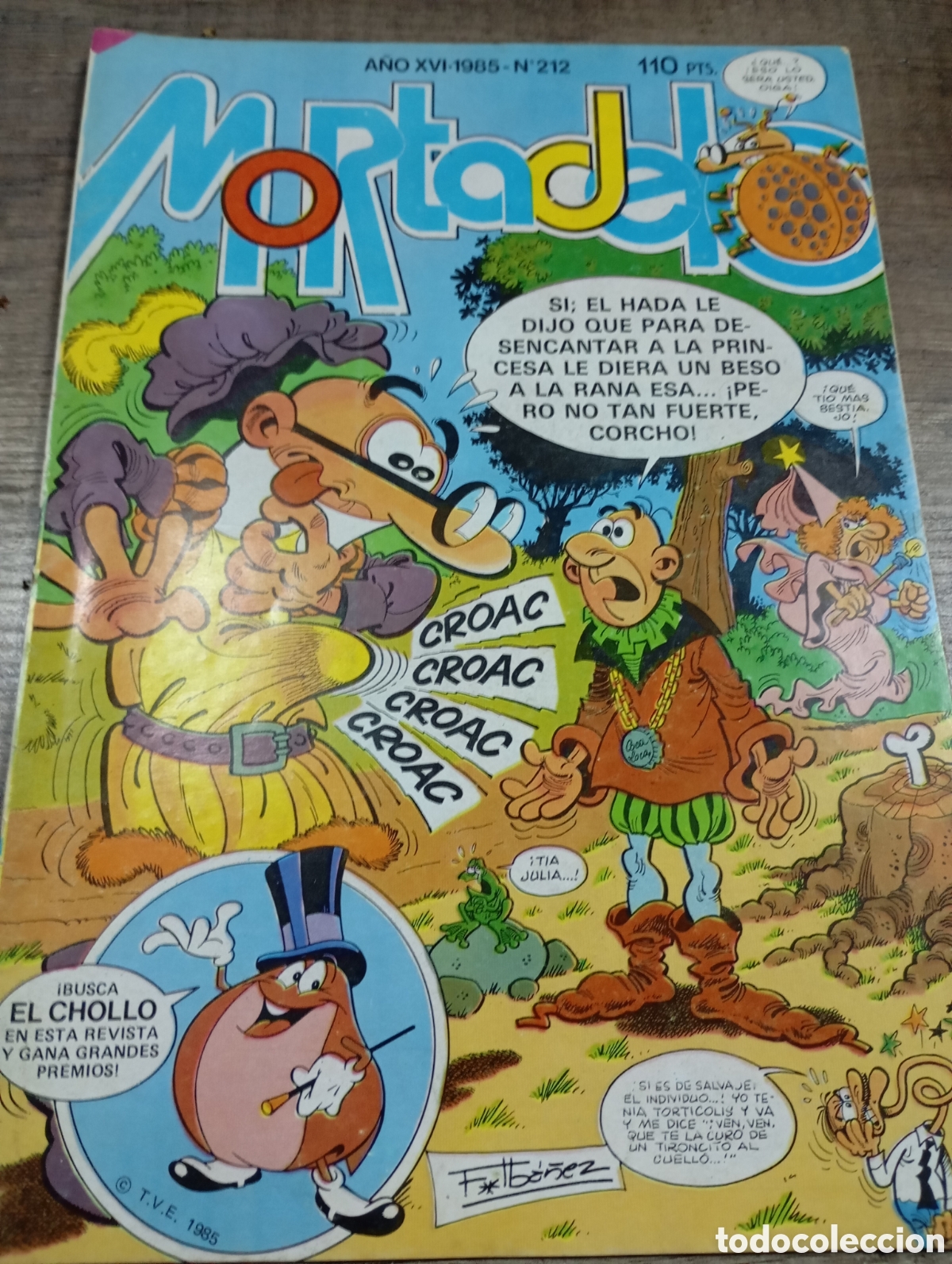 Tebeos: Comics Mortadelo n.212. Ano 1985 - Foto 1