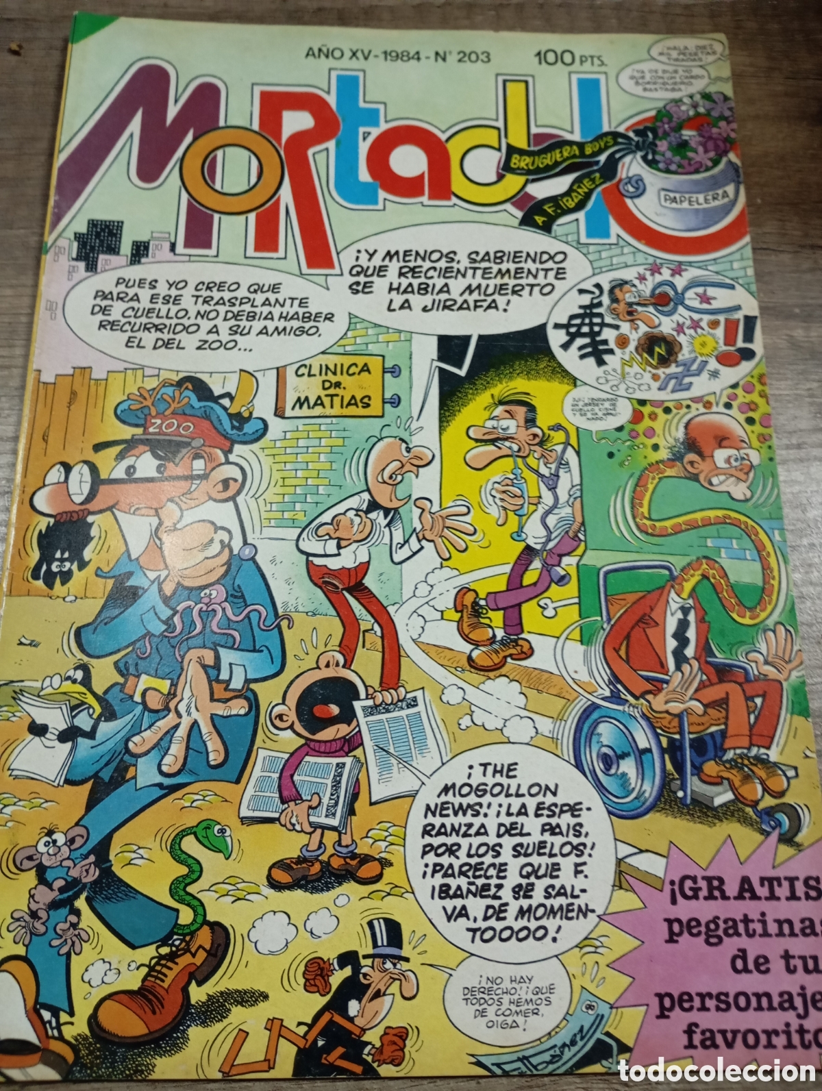 Tebeos: Comics Mortadelo n.203. Ano 1984 - Foto 1