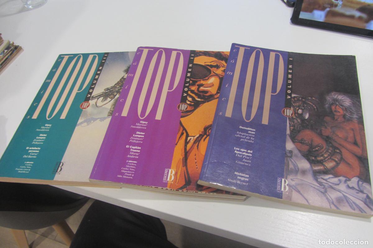 Tebeos: TOP COMICS - DEL 1 AL 10 - COMPLETA ediciones B ARX263 - Foto 1