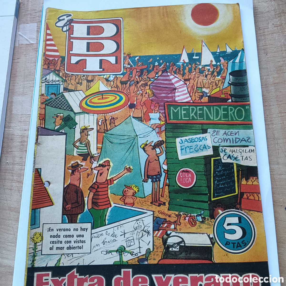 Tebeos: DDT EXTRA DE VERANO A&ntilde;o 1960 - Foto 1
