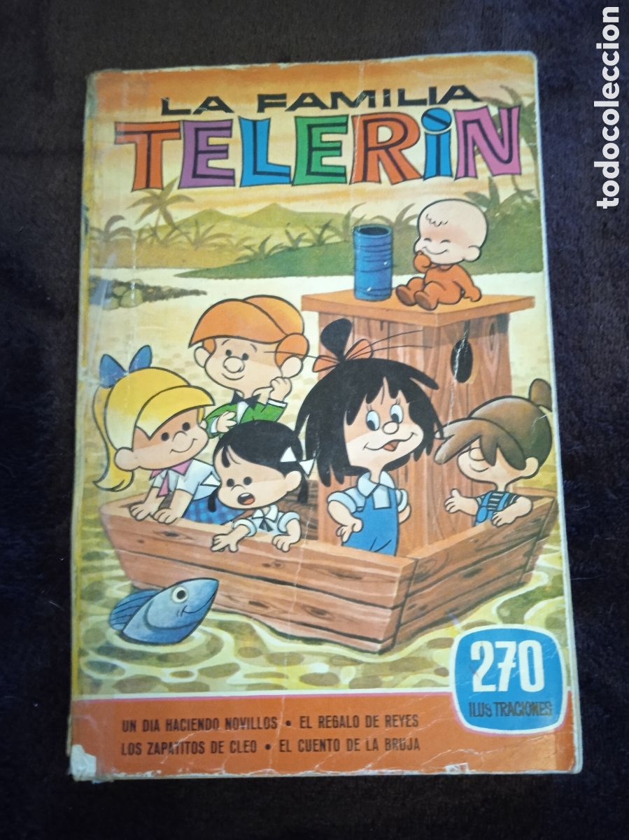 Giornalini: COLECCION HORAS ALEGRES N&ordm; 4 - LA FAMILIA TELERIN -ED. EDITORIAL BRUGUERA