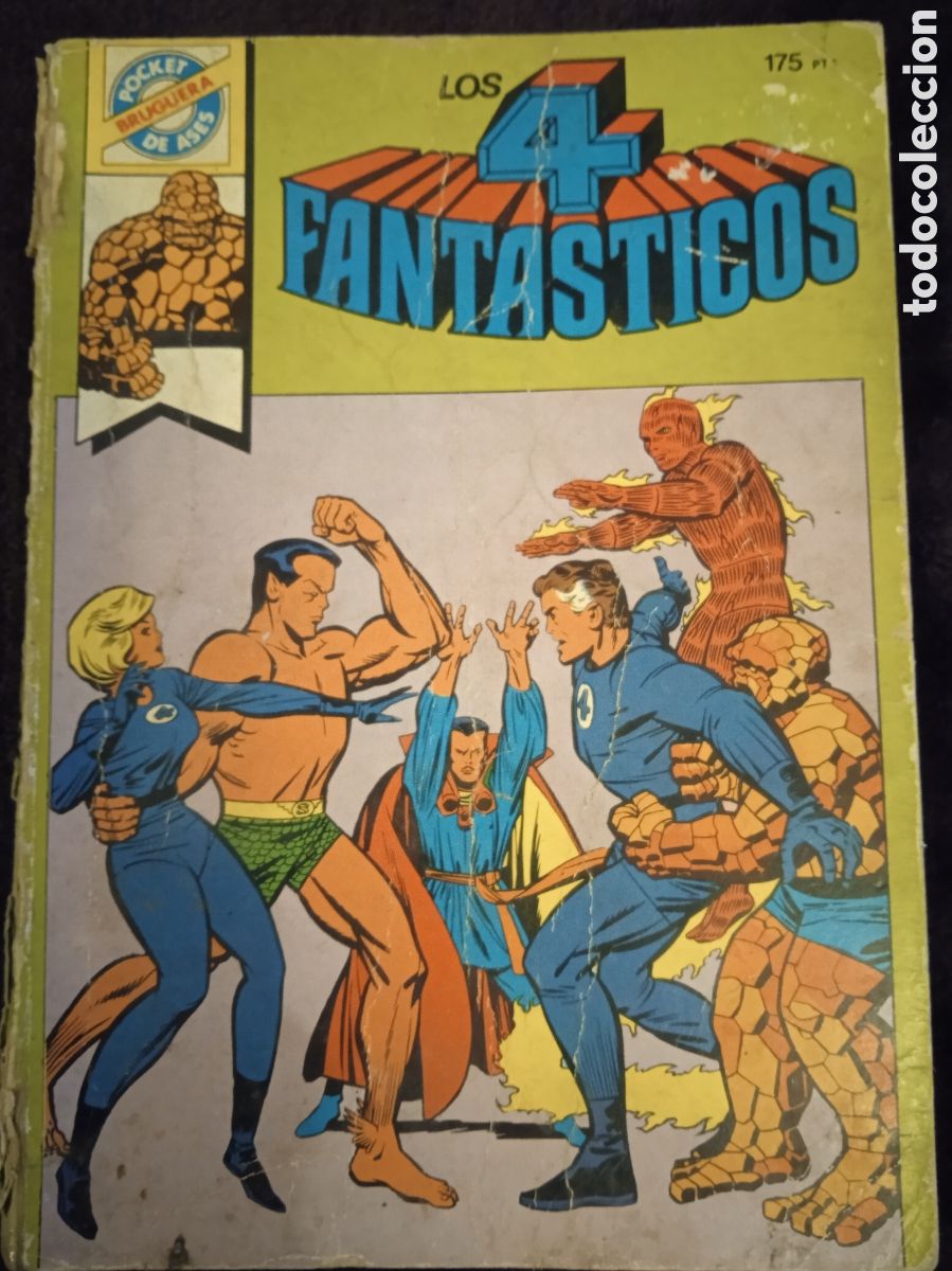 Giornalini: Pocket de ases N&ordm; 24 los 4 fantasticos - edita : Bruguera