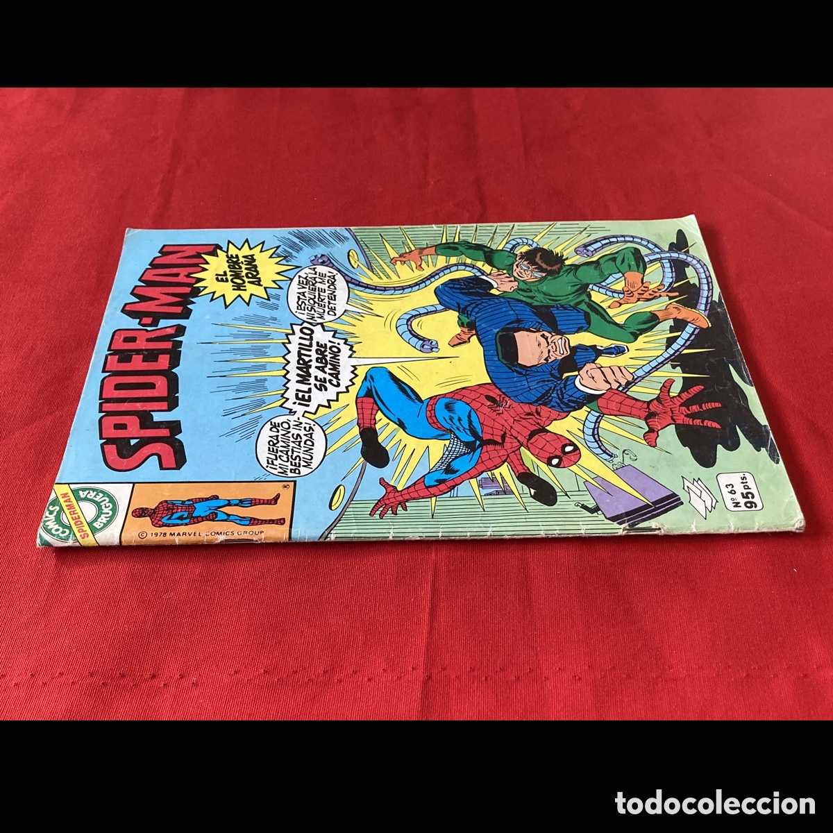 Tebeos: SPIDERMAN. N&ordm; 63. COMICS BRUGUERA 1977 - Foto 2