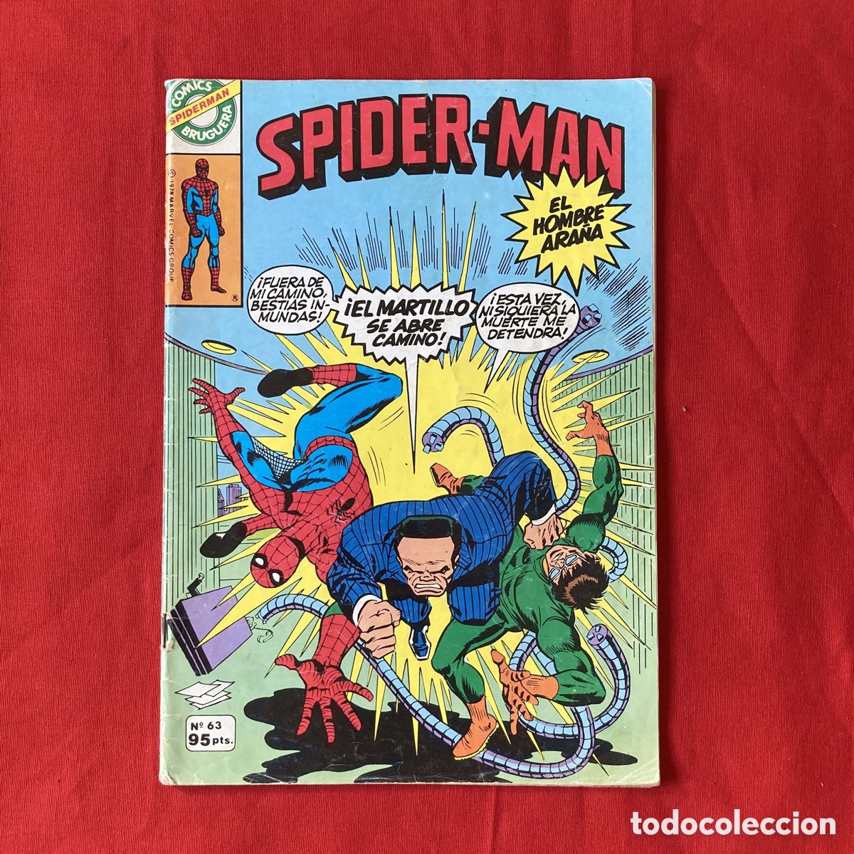 Tebeos: SPIDERMAN. N&ordm; 63. COMICS BRUGUERA 1977 - Foto 1