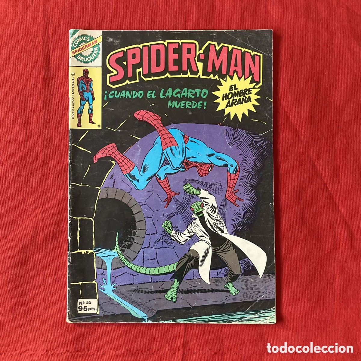 Tebeos: SPIDERMAN. N&deg; 55, COMICS BRUGUERA - Foto 1