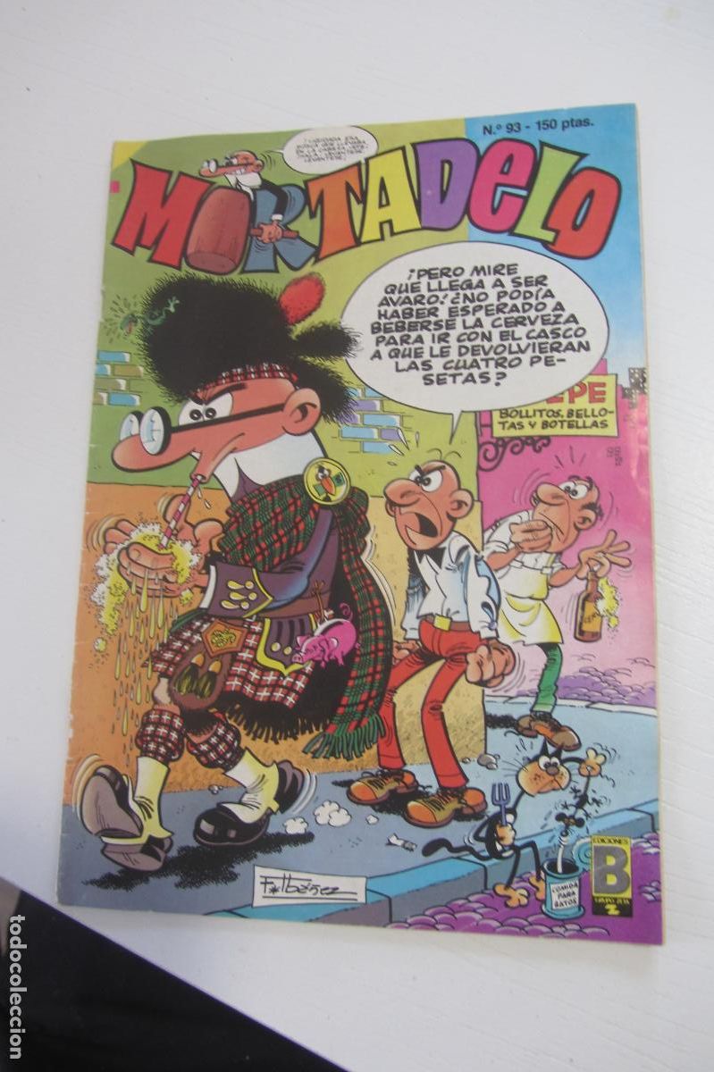 Tebeos: MORTADELO, N&ordm; 93, EDICIONES B arx195 - Foto 1
