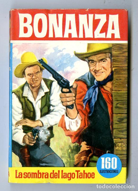 Tebeos: Bonanza / La Sombra del Lago Tahoe / N.19 / Colecci&oacute;n H&eacute;roes / Editorial Bruguera / 1963