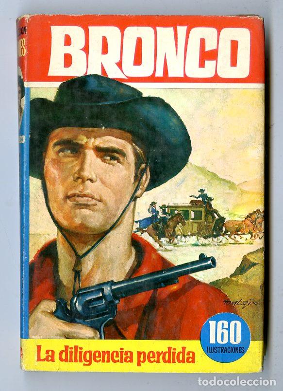 Tebeos: Bronco / La Diligencia / N.45 / Colecci&oacute;n H&eacute;roe / Editorial Bruguera / 1964