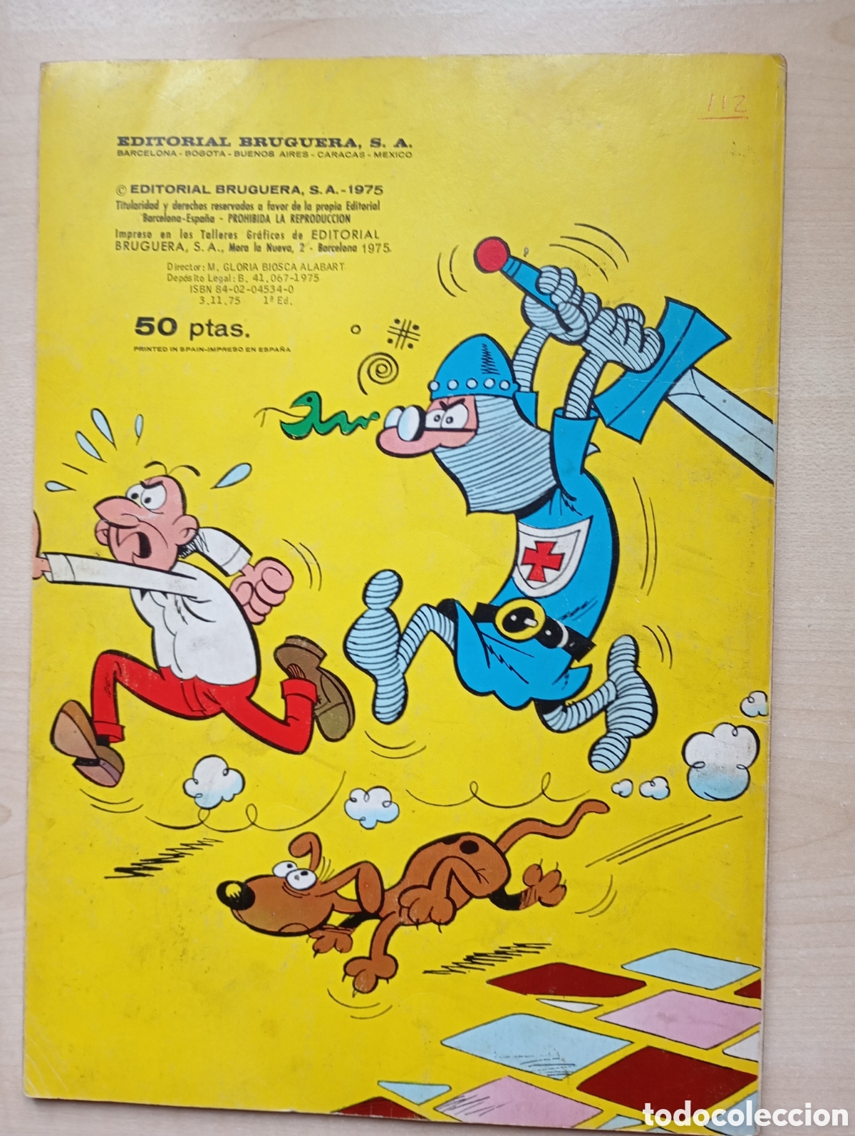 Tebeos: Mortadelo y Filem&oacute;n, colecci&oacute;n Ol&eacute;, n&uacute;m. 112 - Foto 2