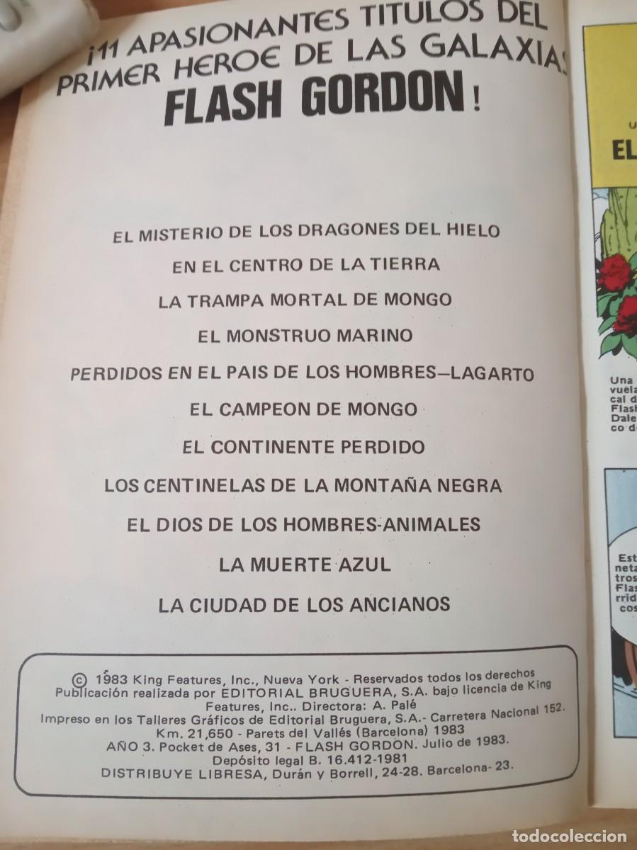Tebeos: LIBRO-COMIC &rdquo;FLASH GORDON&rdquo;- EDITORIAL BRUGUERA .1983 - Foto 3