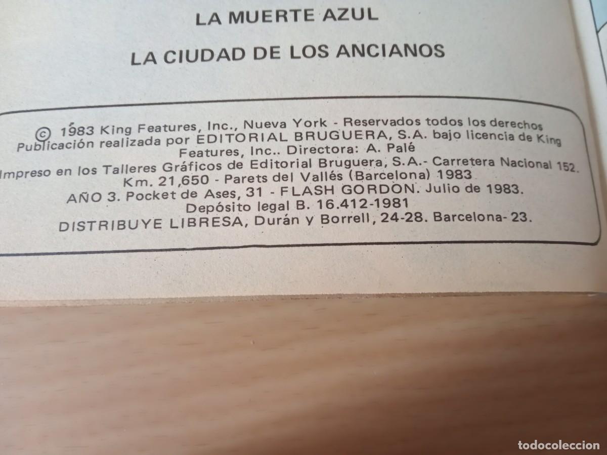 Tebeos: LIBRO-COMIC &rdquo;FLASH GORDON&rdquo;- EDITORIAL BRUGUERA .1983 - Foto 4