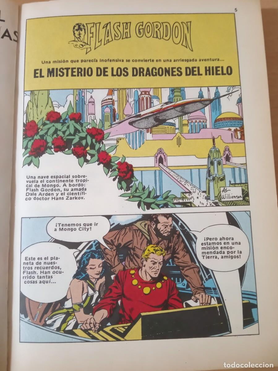 Tebeos: LIBRO-COMIC &rdquo;FLASH GORDON&rdquo;- EDITORIAL BRUGUERA .1983 - Foto 5