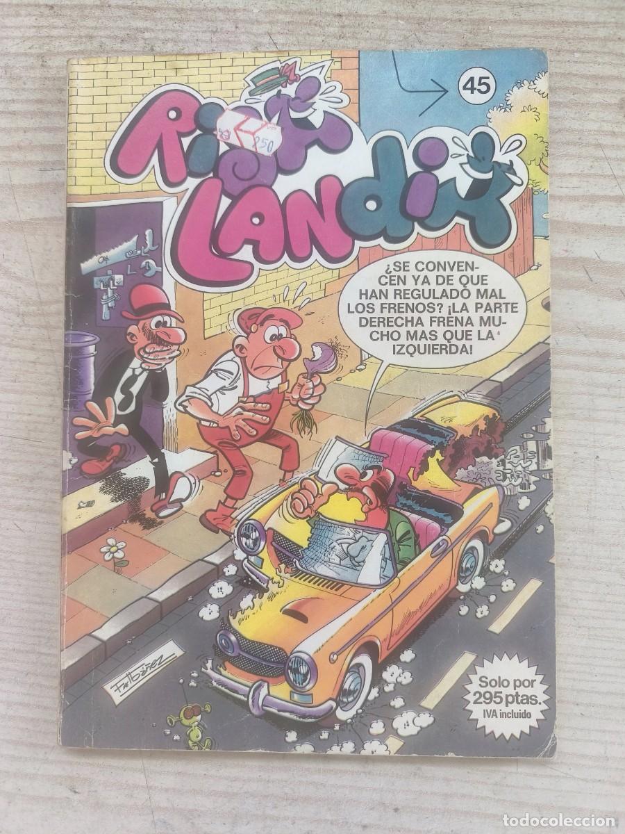 Livros de Banda Desenhada: Risalandia - Numero 45 - 1985 - Bruguera