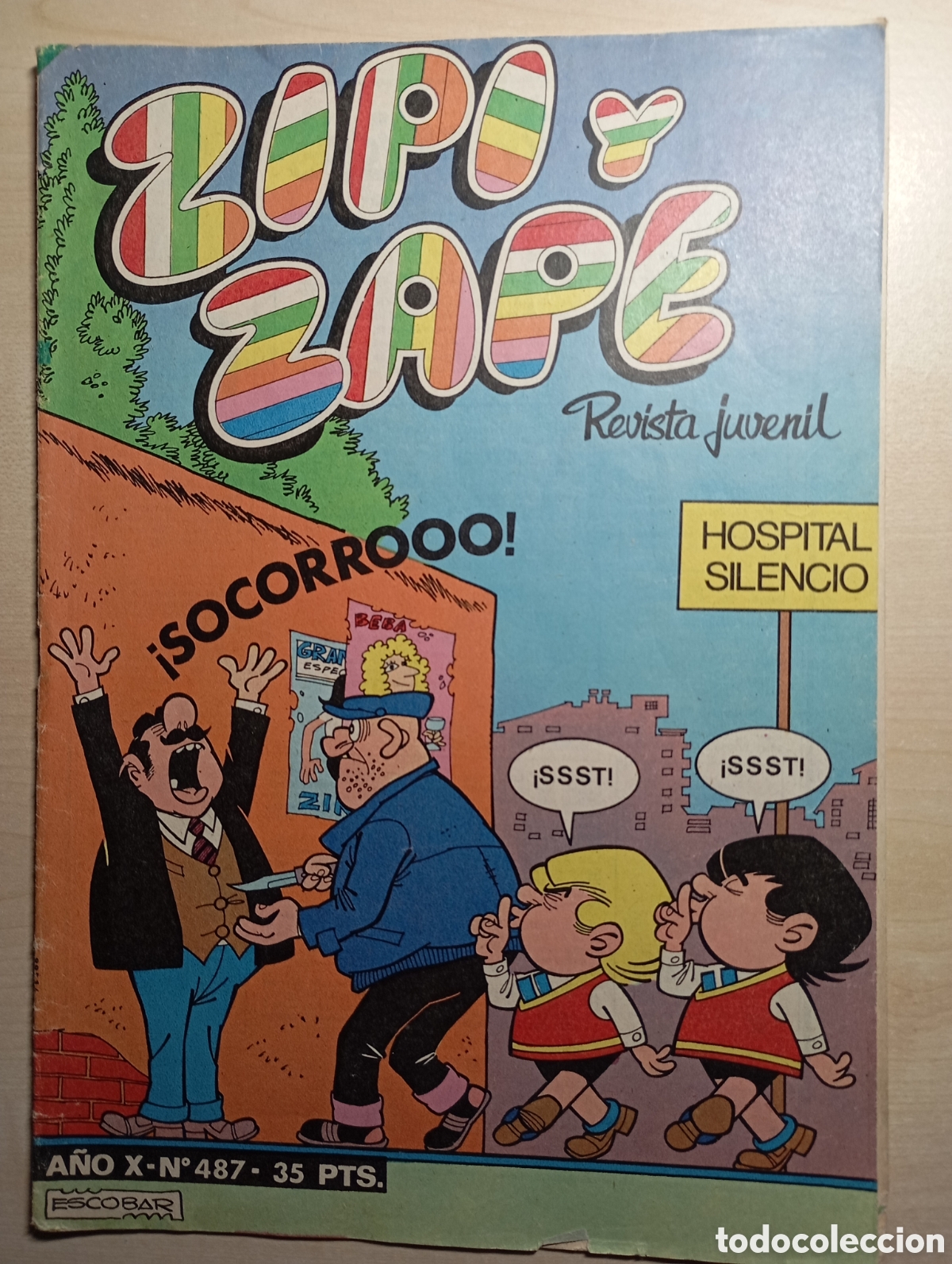 Tebeos: Zipi y Zape. Revista juvenil, n&uacute;m. 487