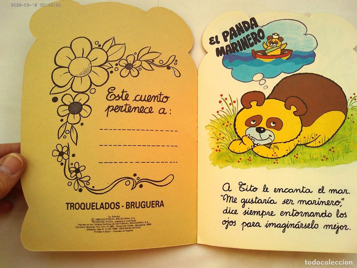 Tebeos: CUENTO TROQUELADO &uml; EL PANDA MARNERO &uml; DE BRUGUERA , 1986 - Foto 2
