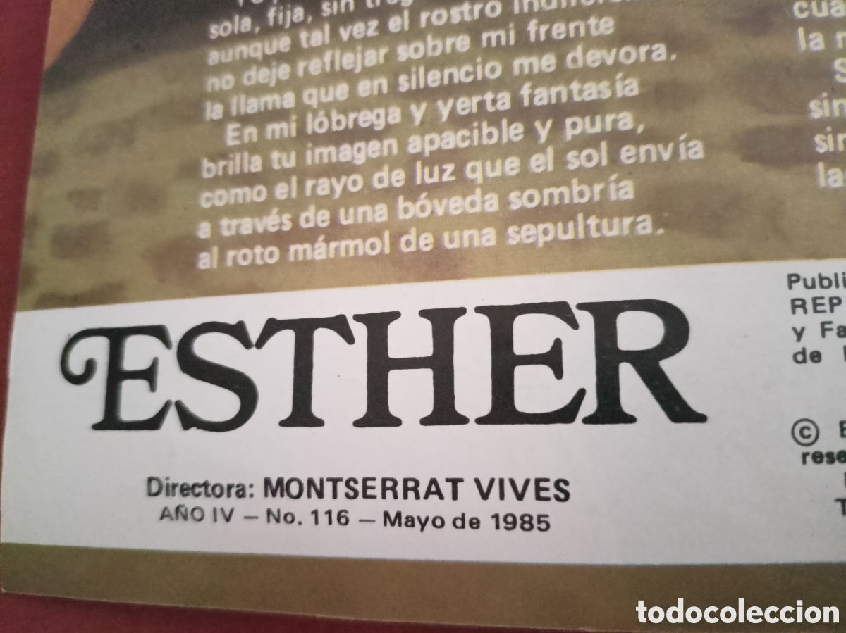Tebeos: Esther n 116 mayo de 1985 - Foto 2