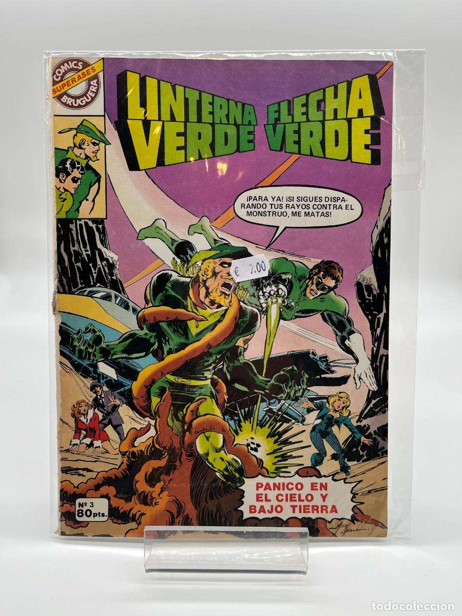 Tebeos: LINTERNA VERDE Y FLECHA VERDE (Ed. Bruguera) N&ordm; 3 - Foto 1