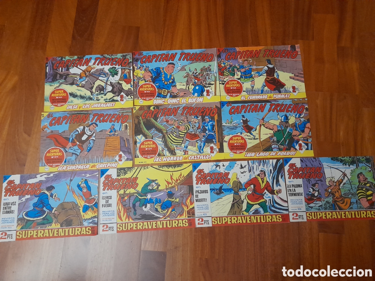 Tebeos: TEBEOS, CAPIT&Aacute;N TRUENO ( originales) - Foto 1