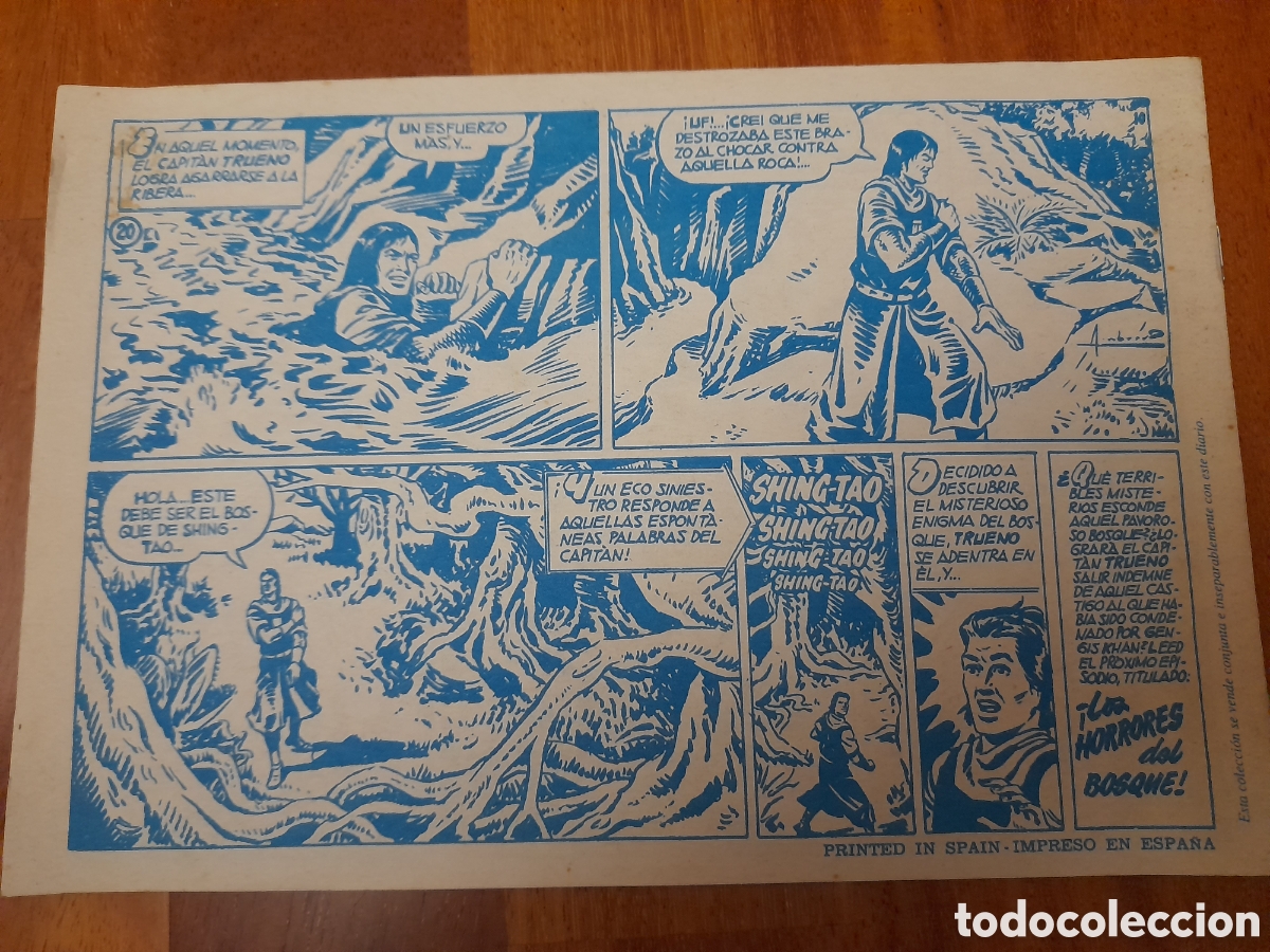 Tebeos: TEBEO, CAPIT&Aacute;N TRUENO ( original) - Foto 2
