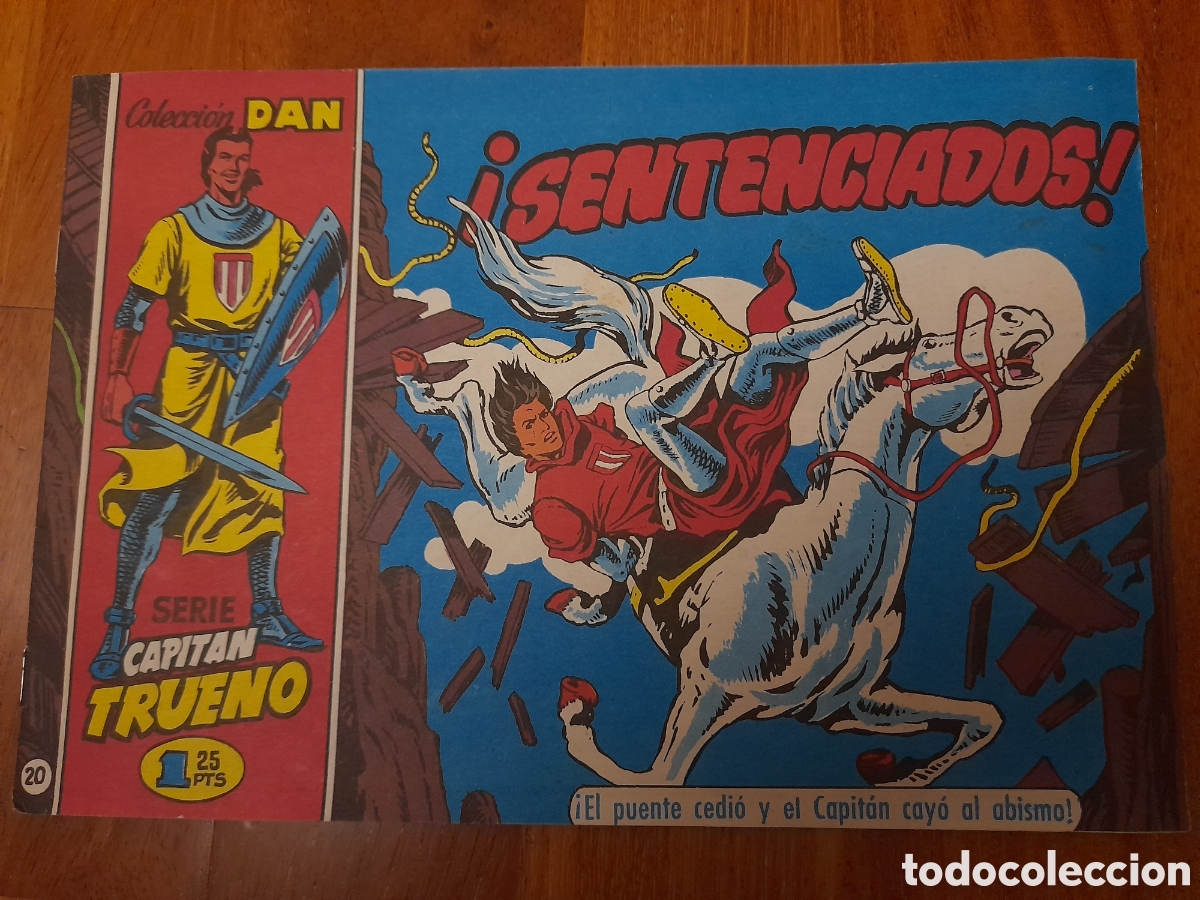 Tebeos: TEBEO, CAPIT&Aacute;N TRUENO ( original) - Foto 1