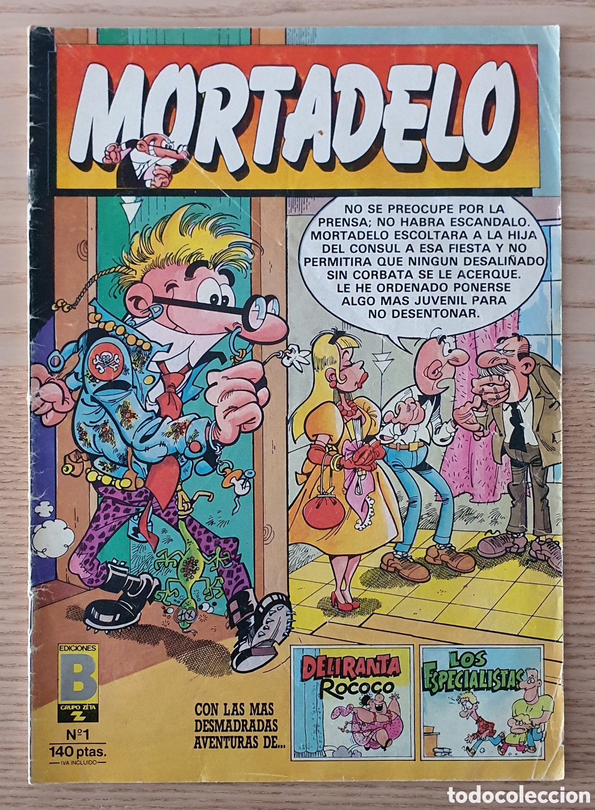 Tebeos: Mortadelo n&uacute;mero 1 (1987) - Foto 1