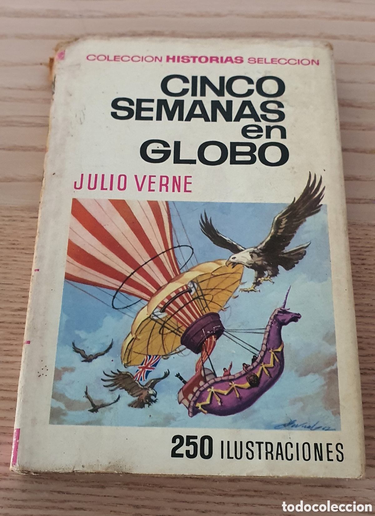 Tebeos: Cinco Semanas en Globo Julio Verne - Foto 1