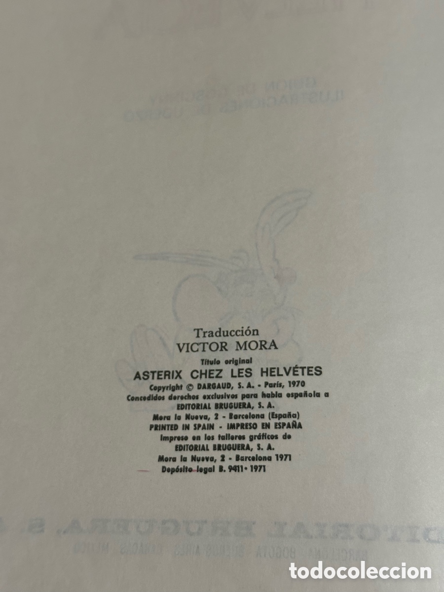 Tebeos: TEBEO ASTERIX EN HELVECIA-1970 - Foto 2