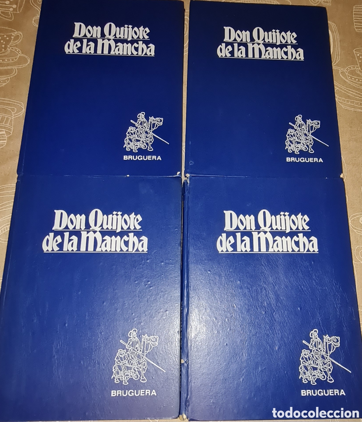 Giornalini: C&oacute;mic DON QUIJOTE DE LA MANCHA (Bruguera, 1979) Colecci&oacute;n COMPLETA 4 Tomos - Serie Animaci&oacute;n TVE / C