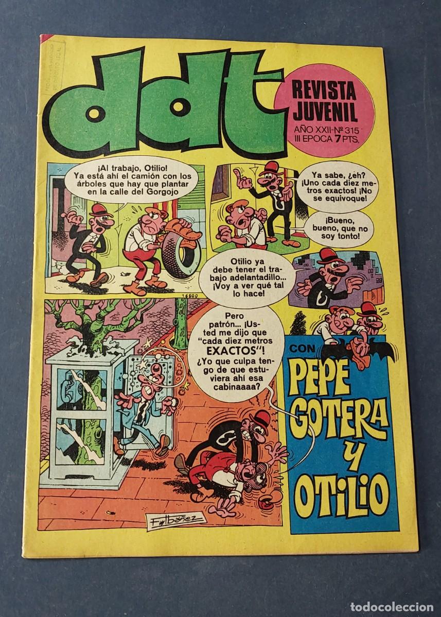 Tebeos: DDT N&ordm; 319 III Epoca A&ntilde;o 1973 - Foto 1