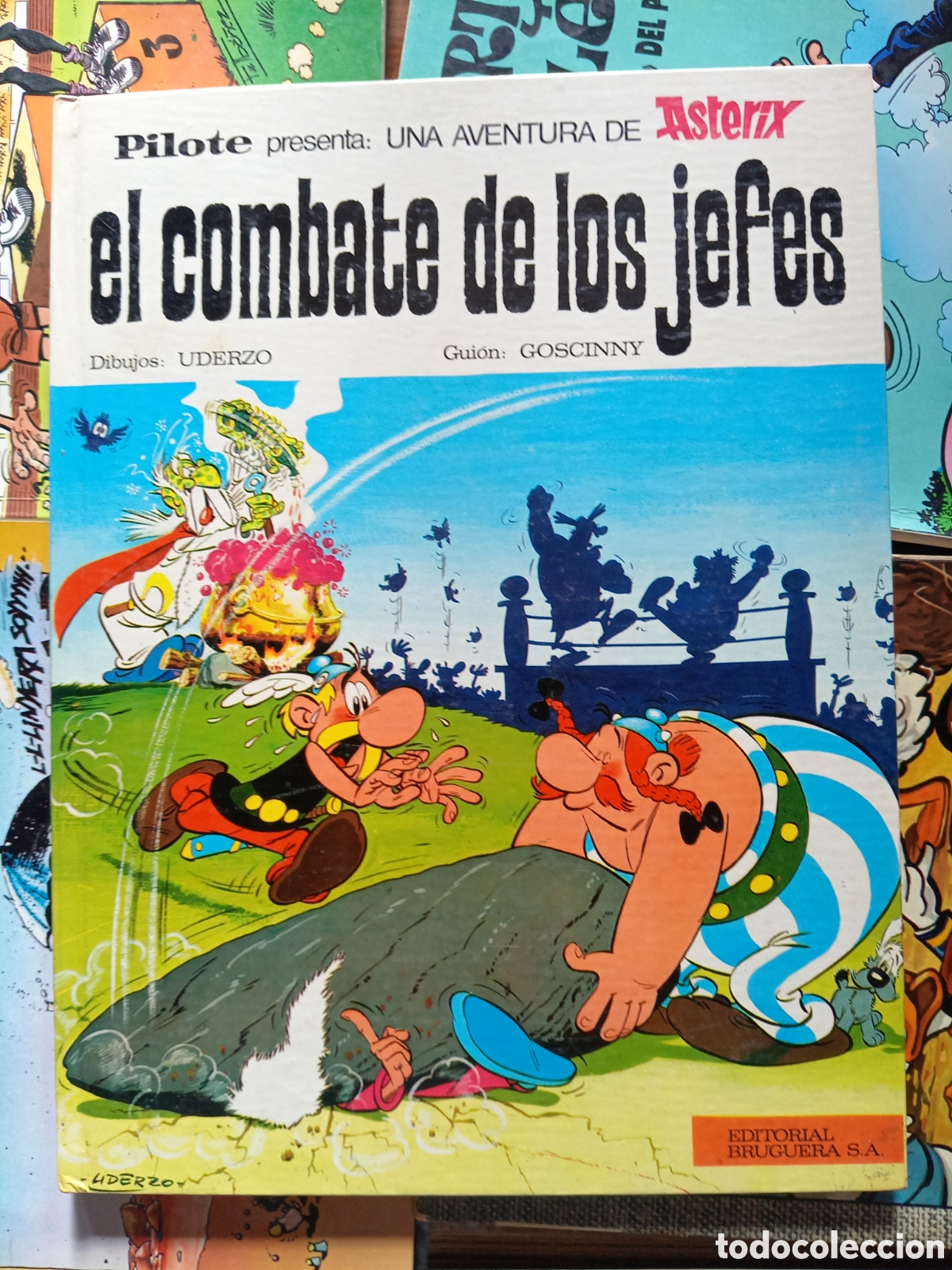 Tebeos: Ast&eacute;rix El combate de los jefes cj83 - Foto 1