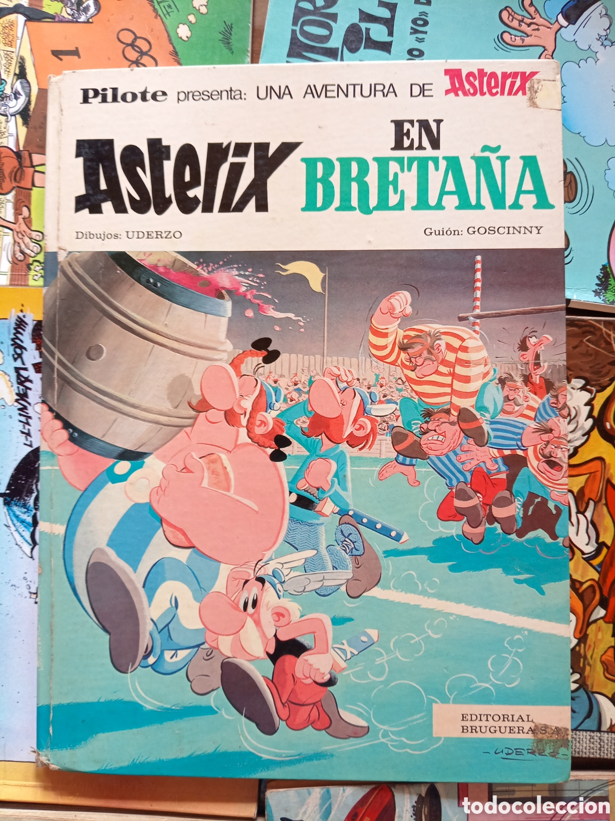 Tebeos: Ast&eacute;rix En Breta&ntilde;a cj83 - Foto 1