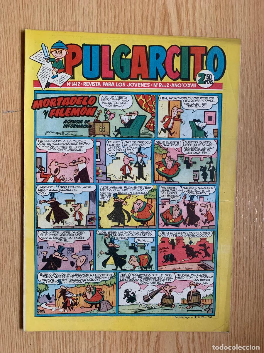 Tebeos: Pulgarcito n&ordm; 1412 - Ejemplar Impoluto! - Foto 1
