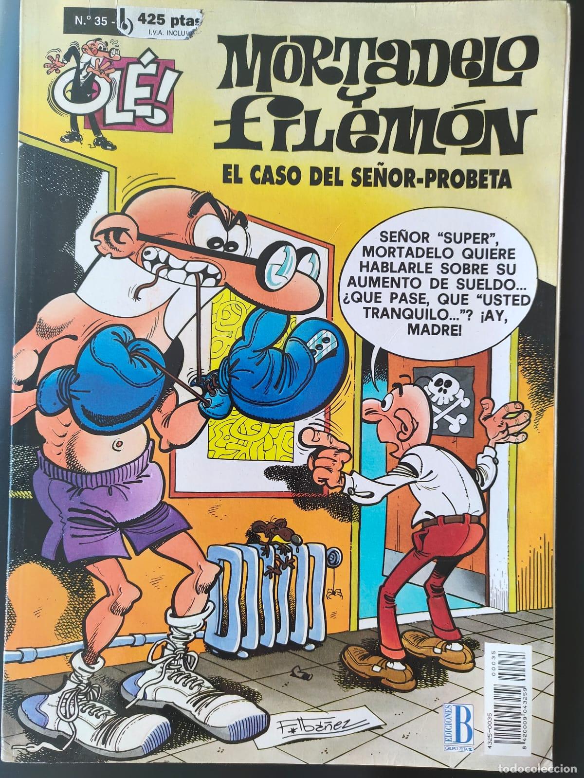 Tebeos: MORTADELO Y FILEMON EL CASO SE&Ntilde;OR PROBETA - Foto 1