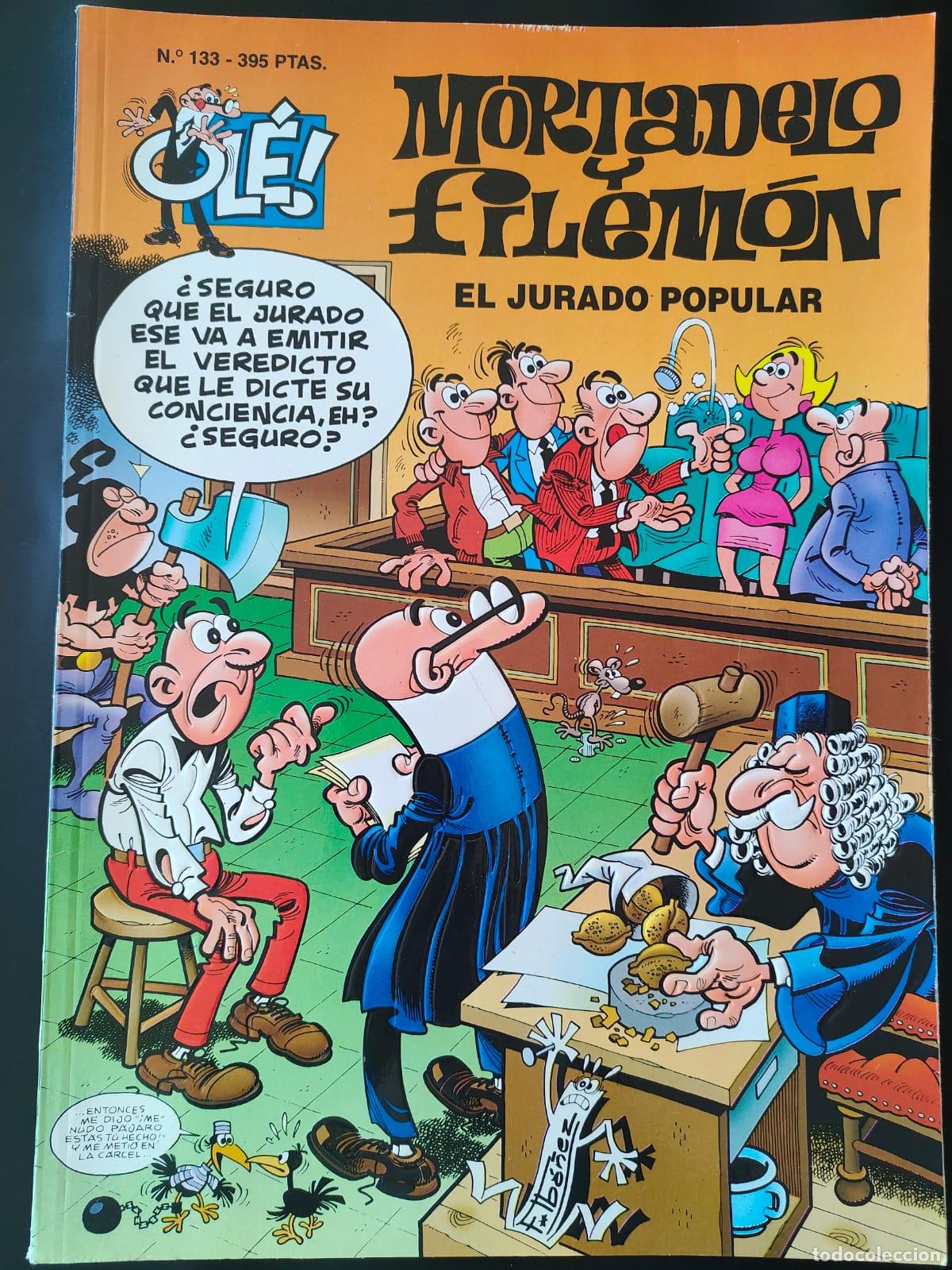 Tebeos: MORTADELO Y FILEMON EL JURADO POPULAR - Foto 1