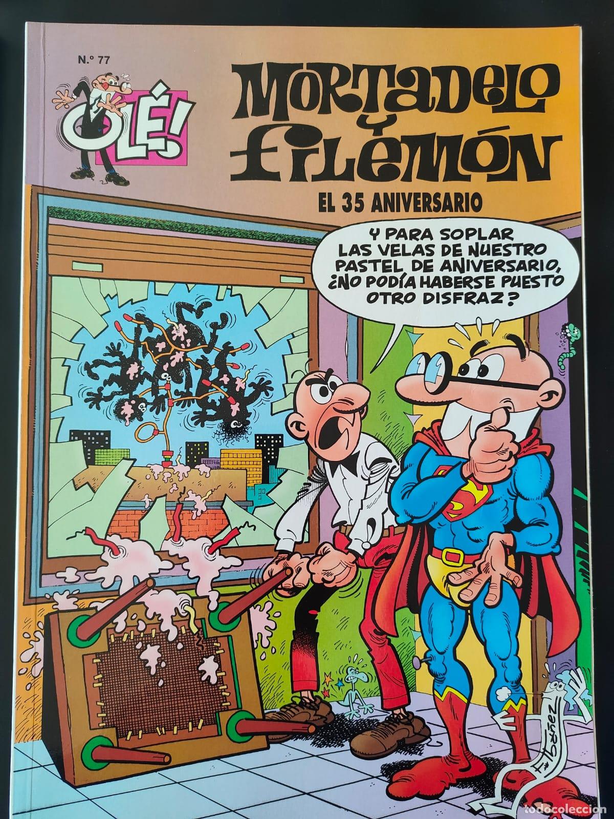 Tebeos: MORTADELO Y FILEMON EL 35 ANIVERSARIO - Foto 1