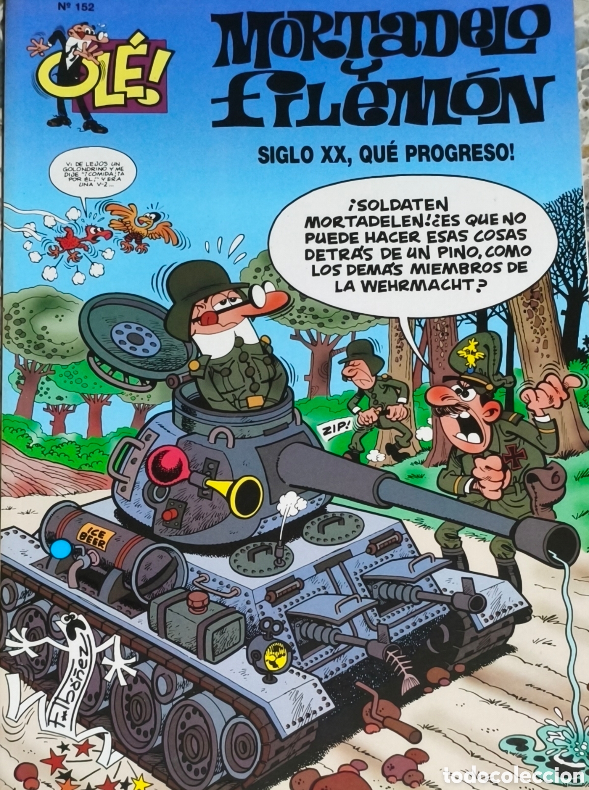 Tebeos: MORTADELO Y FILEMON SIGLO XX QUE PROGRESO - Foto 1