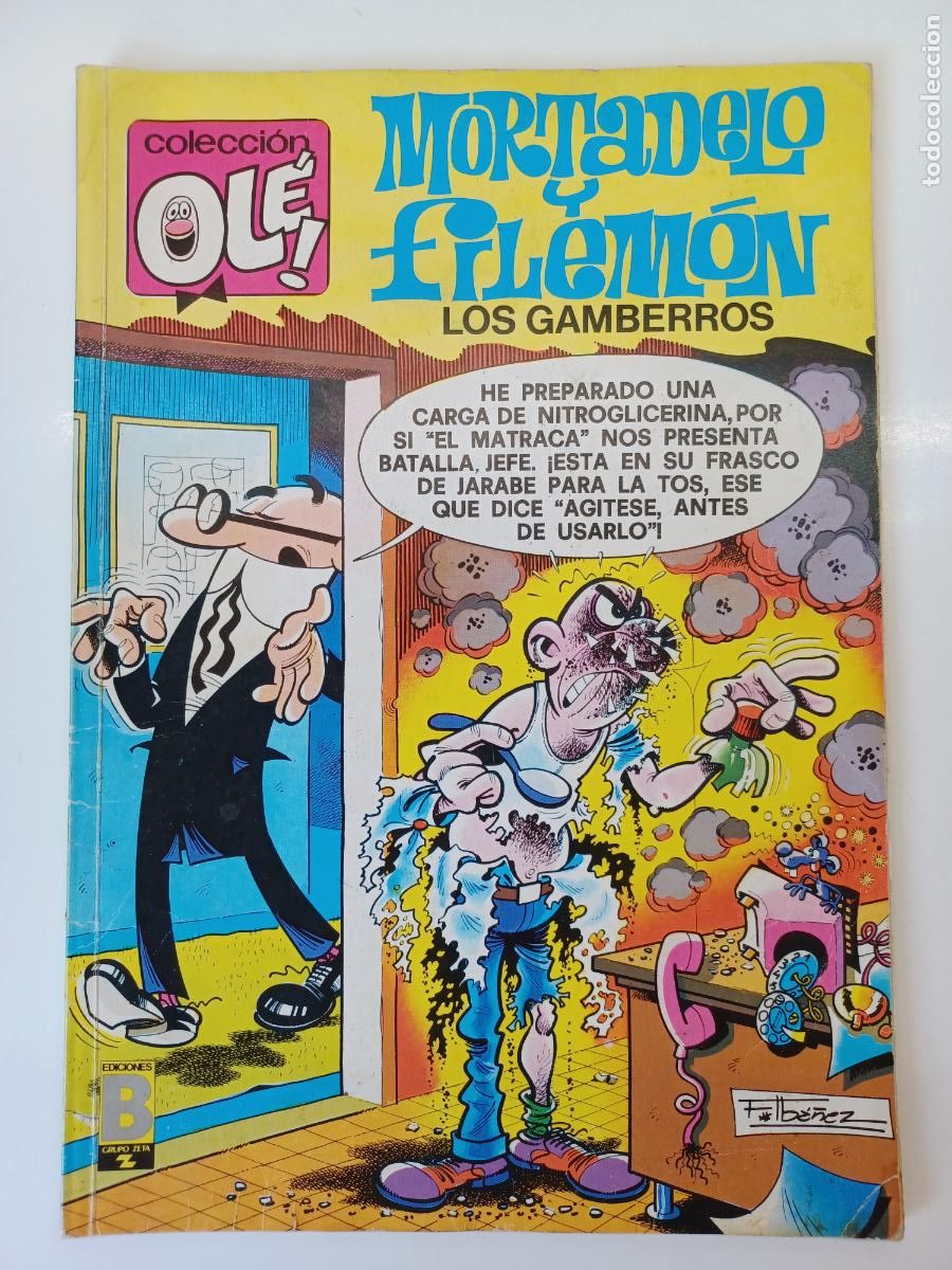 Tebeos: OL&Eacute; 152 MORTADELO Y FILEMON LOS GAMBERROS - Foto 1