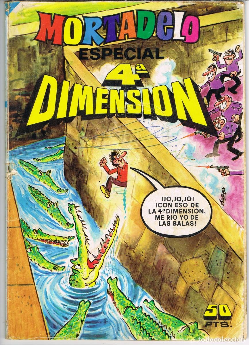 Tebeos: MORTADELO ESPECIAL N&ordm; 37. 4&ordf; DIMENSION - Foto 1