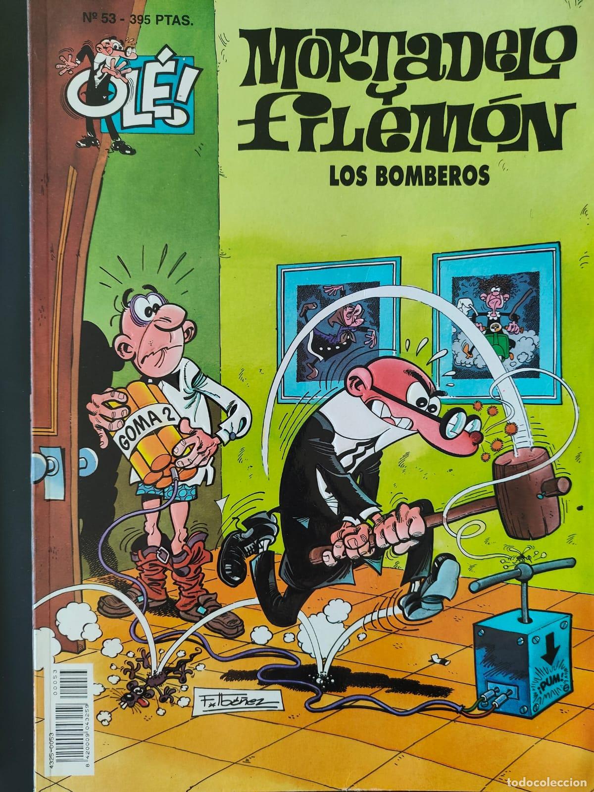 Tebeos: MORTADELO Y FILEMON LOS BOMBEROS - Foto 1