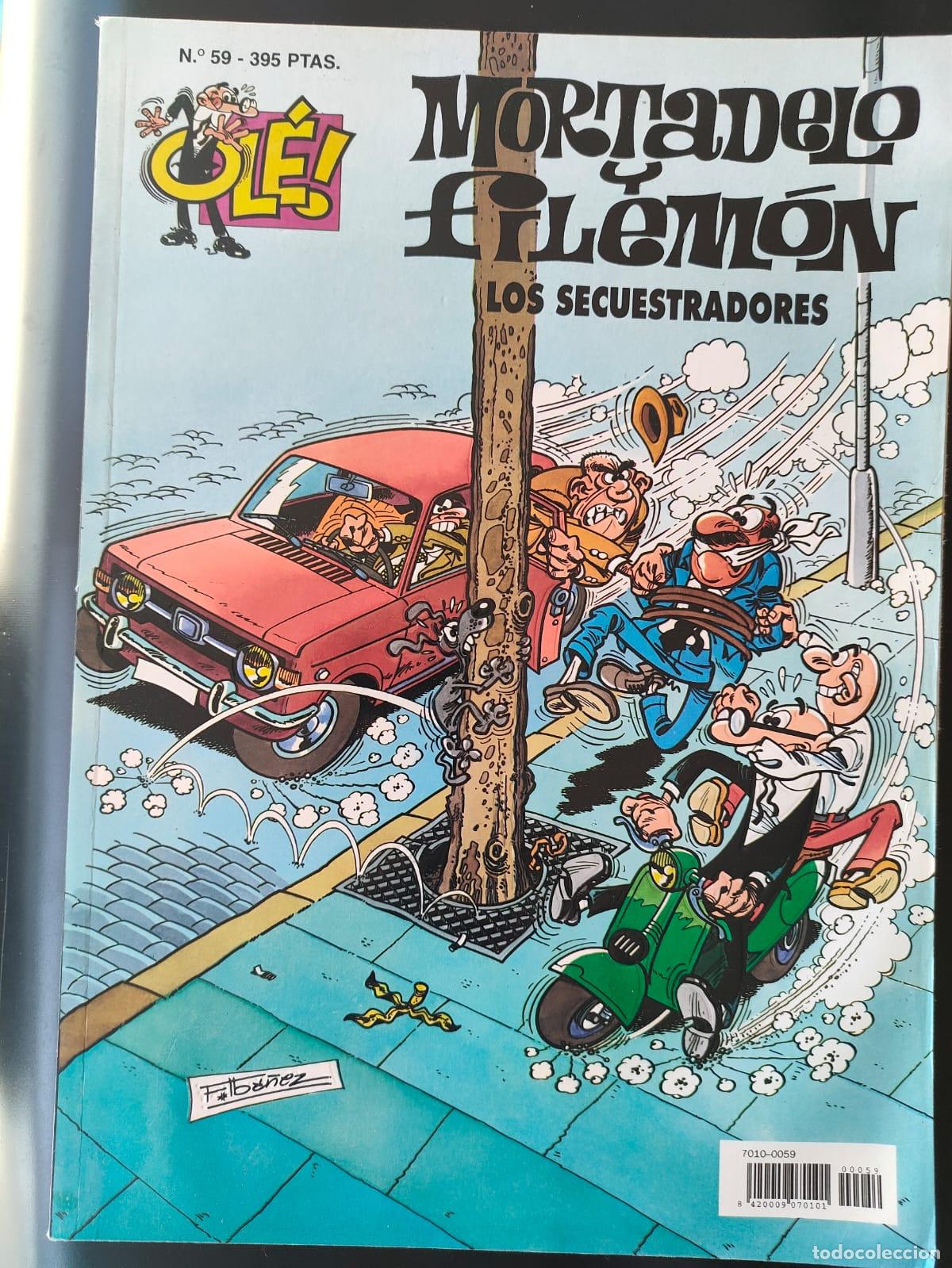 Tebeos: MORTADELO Y FILEMON LOS SECUESTRADORES - Foto 1
