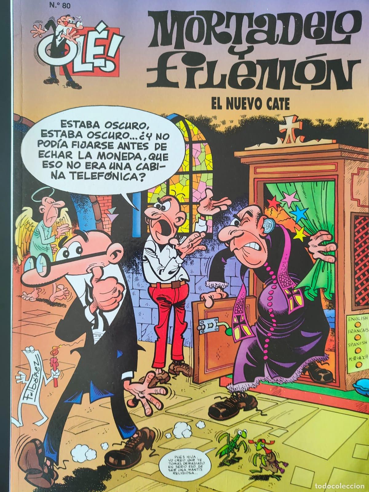 Tebeos: MORTADELO Y FILEMON EL NUEVO CATE - Foto 1
