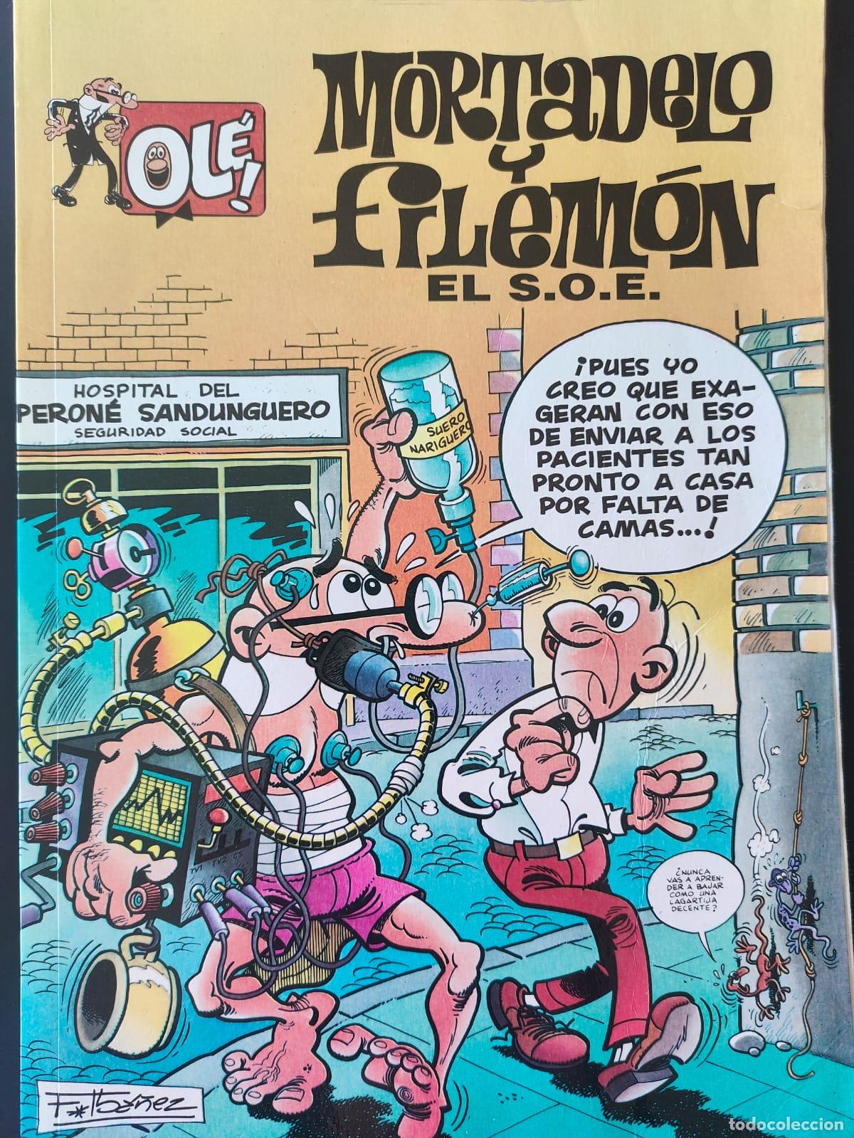 Tebeos: MORTADELO Y FILEMON EL S.O.E - Foto 1