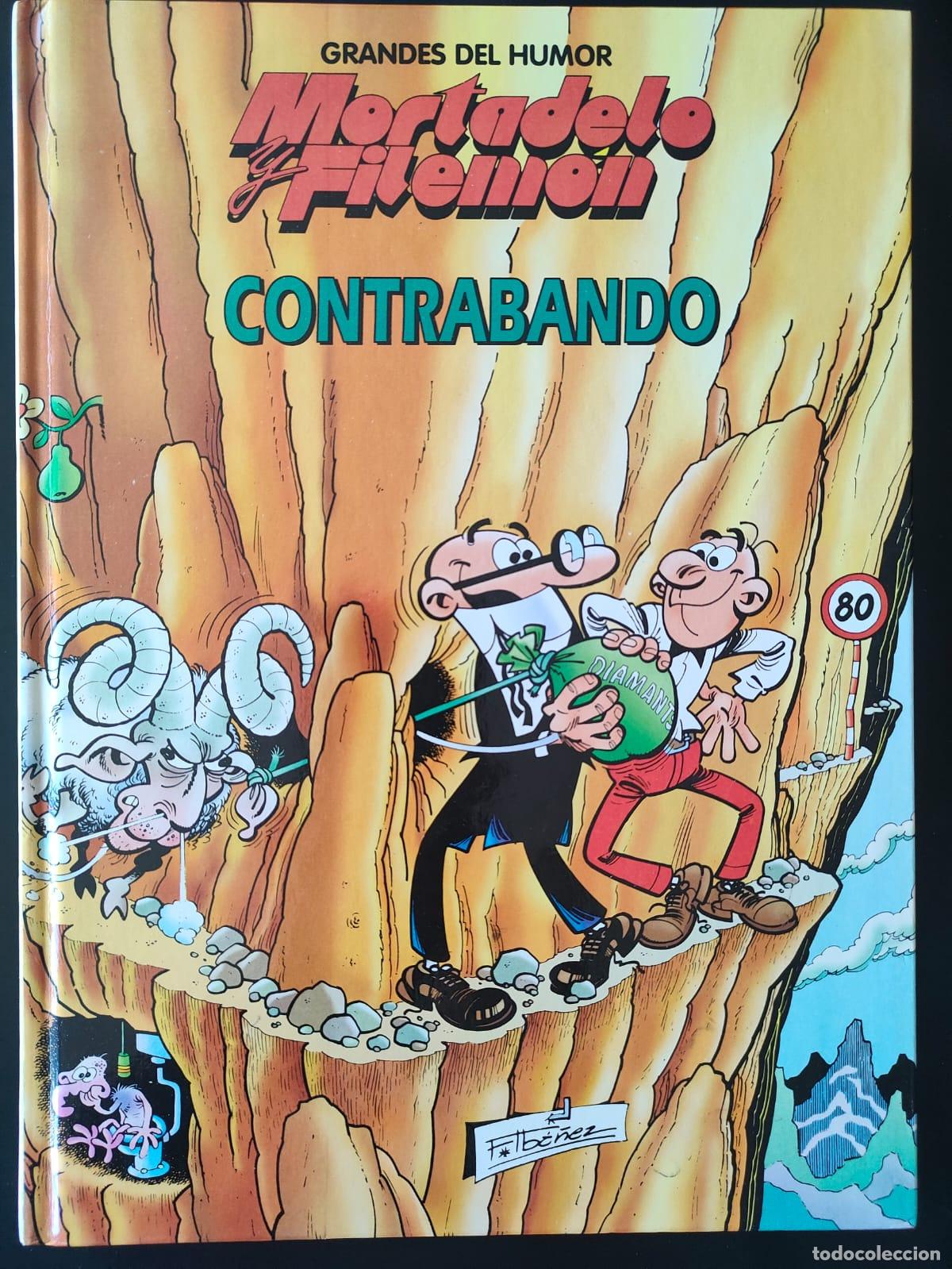 Tebeos: MORTADELO Y FILEMON CONTRABANDO - Foto 1