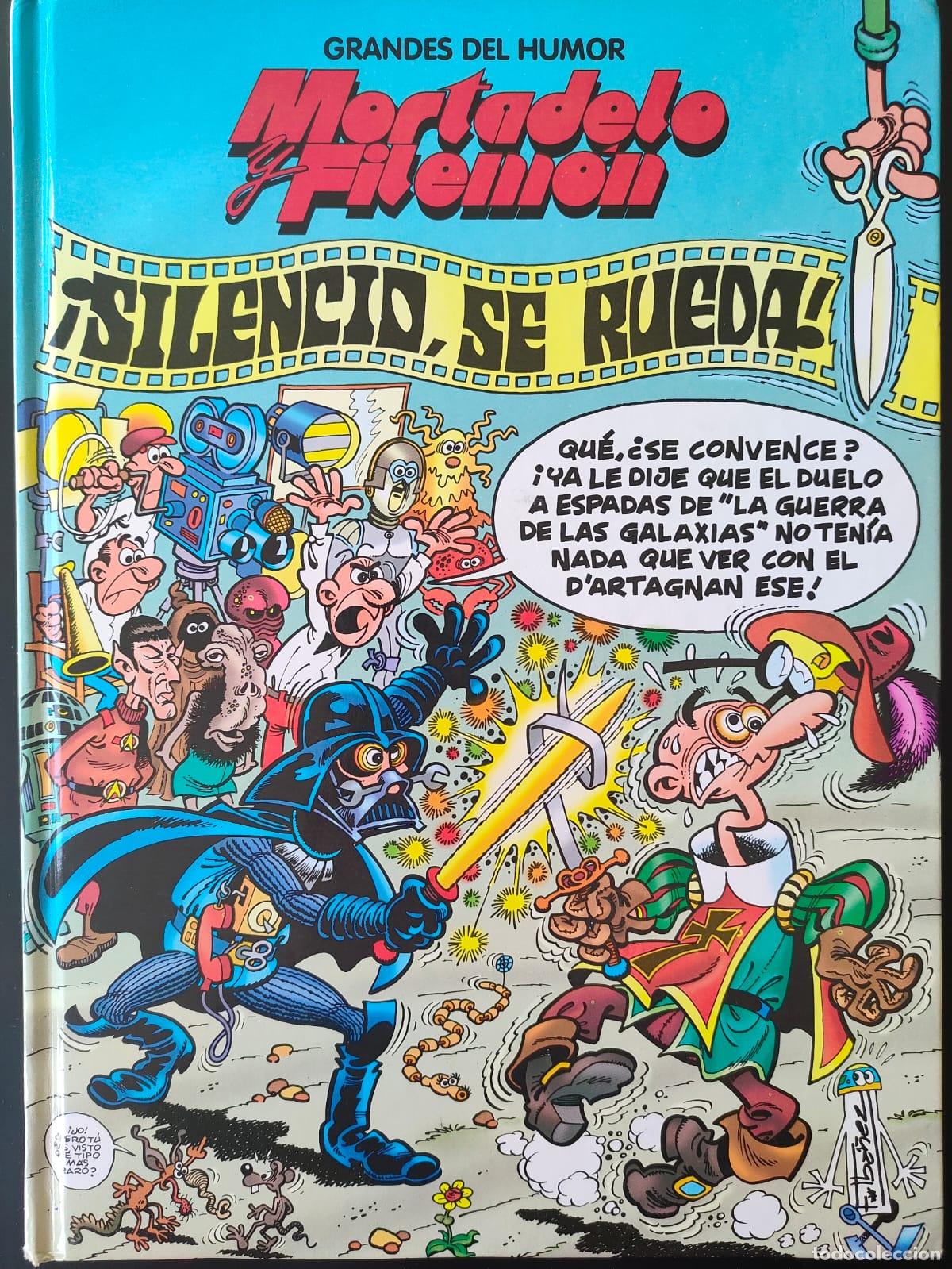 Tebeos: MORTADELO Y FILEMON SILENCIO SE RUEDA - Foto 1