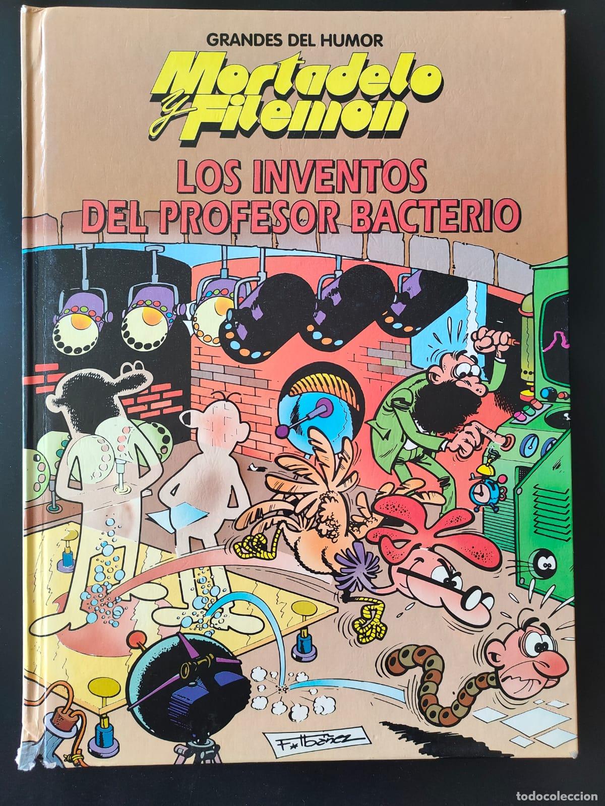 Tebeos: MORTADELO Y FILEMON LOS INVENTOS DEL PROFESOR BACTERIO - Foto 1
